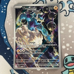Thundurus SVP209 Black Star Promo Illustration Rare Holo Pokemon Card 2025 NM - Image 1