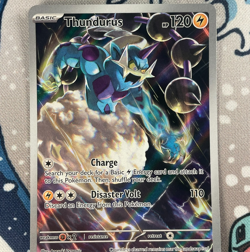Thundurus SVP209 Black Star Promo Illustration Rare Holo Pokemon Card 2025 NM - Image 2
