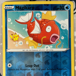 Magikarp 039/192 Reverse Holo Sword & Shield Rebel Clash Pokemon Card 2020 NM/LP - Image 2
