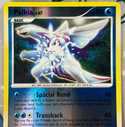 Palkia 26/106 Reverse Holo Rare Diamond & Pearl Great Encounters Card 2008 NM - Image 2