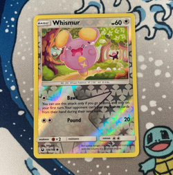 Whismur 116/168 Reverse Holo Sun & Moon Celestial Storm Pokemon Card 2018 NM/LP - Image 1