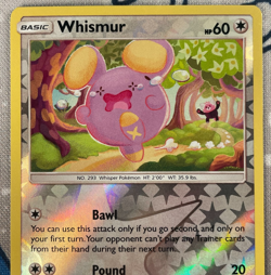 Whismur 116/168 Reverse Holo Sun & Moon Celestial Storm Pokemon Card 2018 NM/LP - Image 2