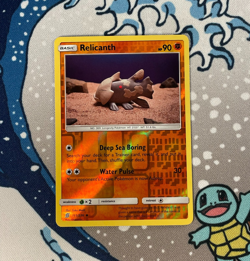 Relicanth 111/236 Reverse Holo Sun & Moon Unified Minds Pokemon Card 2019 NM - Image 1