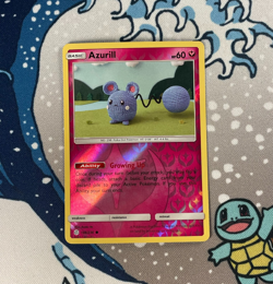 Azurill 146/236 Reverse Holo Sun & Moon Cosmic Eclipse Pokemon Card 2019 NM/LP - Image 1