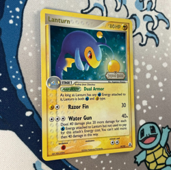 Lanturn 19/92 Reverse Holo Rare (Swirl) EX Legend Maker Stamped Card 2006 LP - Image 3