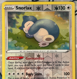 Snorlax 131/185 Reverse Holo Rare Sword & Shield Vivid Voltage Pokemon Card NM - Image 2