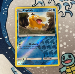 Psyduck 26/181 Reverse Holo Sun & Moon Team Up Pokemon Card 2019 NM - Image 1