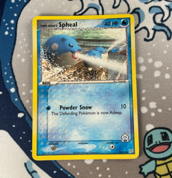 Team Aqua's Spheal 56/95 Non Holo EX Team Magma vs Team Aqua Card 2004 LP/NM - Image 1
