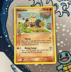 Makuhita 65/107 Non Holo EX Deoxys Set Pokemon Card 2005 NM/LP - Image 1