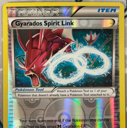 Gyarados Spirit Link 101/122 Reverse Holo XY Breakpoint Pokemon Card 2016 LP - Image 2