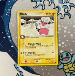 Flaaffy 56/115 EX Unseen Forces Pokemon Card 2005 LP - Image 1
