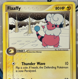 Flaaffy 56/115 EX Unseen Forces Pokemon Card 2005 LP - Image 2