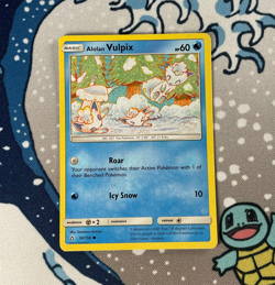 Alolan Vulpix 30/156 Sun & Moon Ultra Prism Pokemon Card 2018 NM/LP - Image 1