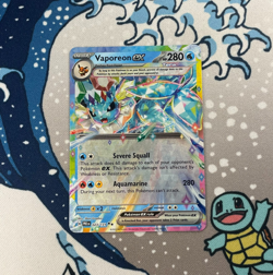 Vaporeon ex 023/131 Double Rare Holo Prismatic Evolutions Pokemon Card 2025 NM - Image 1