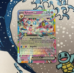Sylveon ex 041/131 Double Rare Holo Prismatic Evolutions Pokemon Card 2025 NM - Image 1