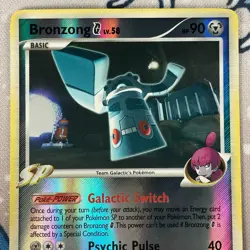 Bronzong G 41/127 Reverse Holo Platinum Base Set Pokemon Card 2009 LP/NM - Image 2