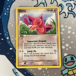 Skitty 64/92 Non Holo EX Legend Maker Vintage Pokemon Card 2006 NM - Image 1