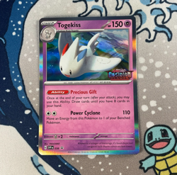 Togekiss SVP038 Prerelease Black Star Promo Holo Obsidian Flames Pokemon Card NM - Image 1