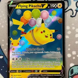 Flying Pikachu V 006/025 Holo Celebrations 25th Anniversary Pokemon Card LP/NM - Image 2