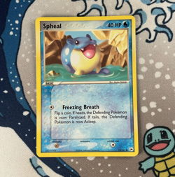 Spheal 74/101 Non Holo EX Hidden Legends Vintage Pokemon Card 2004 NM - Image 1