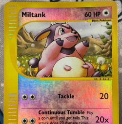 Miltank 94/147 Reverse Holo Aquapolis E-Series Pokemon Card 2002 HP/DMG - Image 2