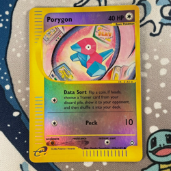 Porygon 103a/147 Reverse Holo Aquapolis E-Series Pokemon Card 2002 MP - Image 1