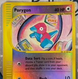 Porygon 103a/147 Reverse Holo Aquapolis E-Series Pokemon Card 2002 MP - Image 2