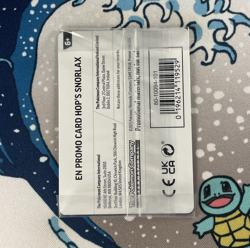 NEW/SEALED Hop's Snorlax 117/159 Holo Rare Gamestop Promo Stamped Pokemon Card - Image 2