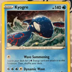 Kyogre 036/159 Cosmos Holo Rare Promo Crown Zenith Pokemon Card NM - Image 2