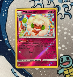 Whimsicott 144/236 Reverse Holo Rare Sun & Moon Unified Minds Pokemon Card NM - Image 1