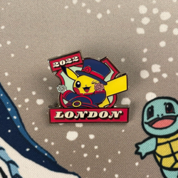 Pikachu Pin London Pokemon World Championships 2022 Deck Promo New - Image 1