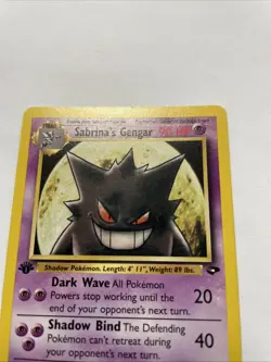 Pokemon TCG Sabrina's Gengar Gym Challenge 29/132 1st Edition Rare - Image 4