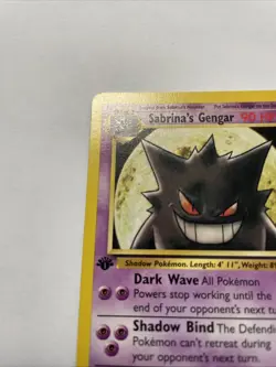 Pokemon TCG Sabrina's Gengar Gym Challenge 29/132 1st Edition Rare - Image 5