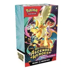 Pokemon TCG Mega Evolution Ascended Heroes Booster Bundle New Sealed 3 Boxes - Image 1