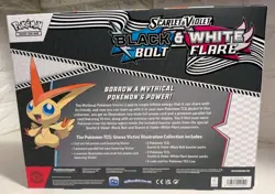 Pokemon Black Bolt White Flare 4 Booster Pack Victini Illustration Collection ?? - Image 2