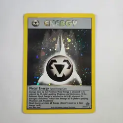 Metal Energy 19/111 - Holo Rare - Pokemon TCG - Neo Genesis - NM - Image 1
