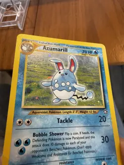 Pokemon Azumarill Neo Genesis 2/111 HOLO RARE LP Lightly Played Pokemon Vtg WOTC - Image 3