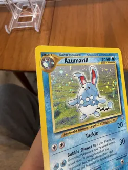 Pokemon Azumarill Neo Genesis 2/111 HOLO RARE LP Lightly Played Pokemon Vtg WOTC - Image 4