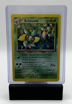 Bellossom 3/111 Neo Genesis Unlimited Holo Pokemon TCG LP - Image 1