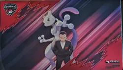 Pokemon Regionals Giovanni Mewtwo Playmat - Image 1