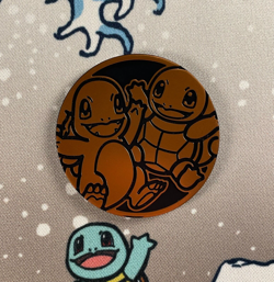 Charmander & Squirtle Jumbo Flip Coin My First Battle Deck Exclusive Pokemon TCG - Image 1