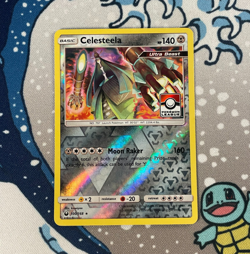 Celesteela 100/168 Reverse Holo Pokemon League Promo Stamped Celestial Storm LP - Image 1