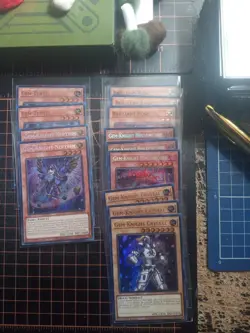 yugioh cards gem knight deck core mostly all holo a few secret rares - Image 3