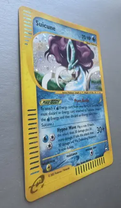 Suicune H25/H32 Aquapolis Holo Light Play Pokemon Card TCG WOTC Vintage - Image 5