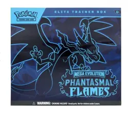 Pokemon Trading Card Game: Mega evolutions- Phantasmal Flames Elite Trainer Box - Image 1