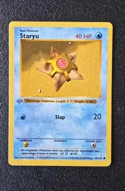 Pokemon Shadowless First Edition Base Set Lot Of 8 Cards Holo Staru Light Stamp - Image 5