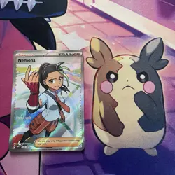 Pokemon TCG | English Scarlet & Violet Full Art Trainer SR X9 Card Bundle - Image 2