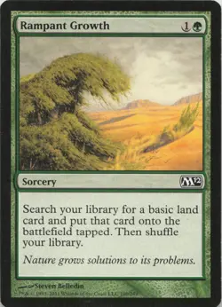 Rampant Growth C Magic 2012 (M12) 190 - LP MTG - Image 1
