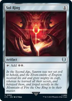 MTG The Lord of the Rings Commander - Sol Ring - Image 1