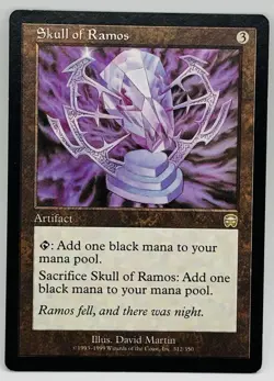 MTG Skull of Ramos Mercadian Masques Regular MUST SEE 🔥🔥🔥 - Image 1